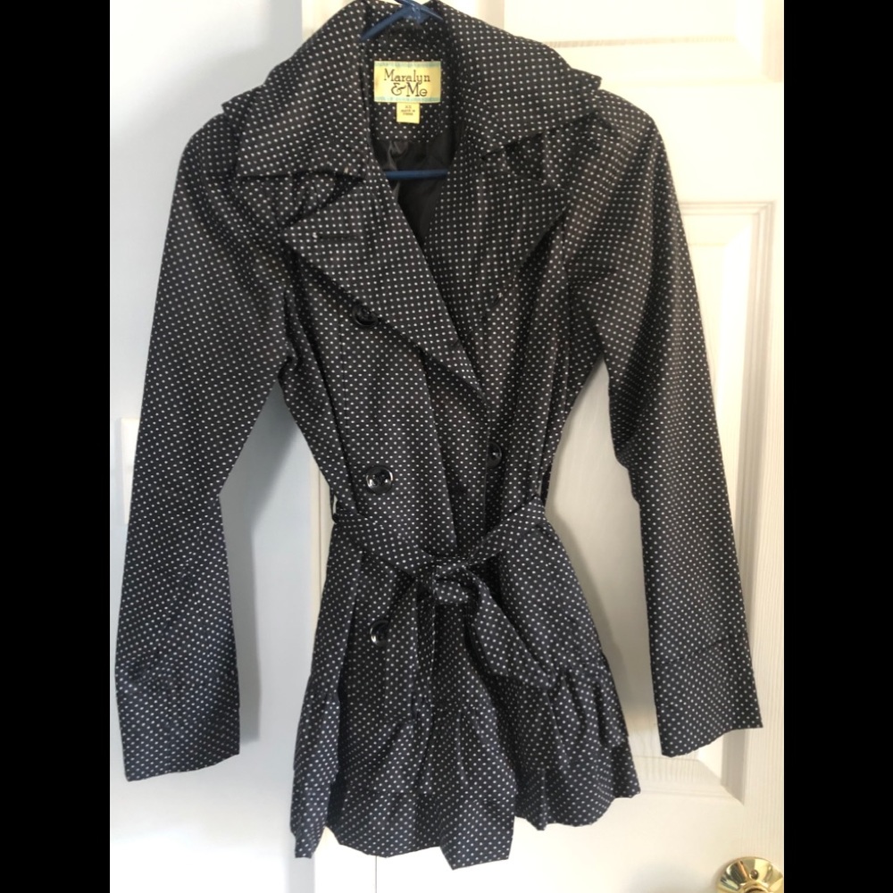 Polka Dot Rain Jacket